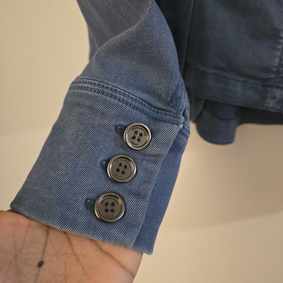 BURBERRY Blue Utility  Jacket - Picture 6 of 12